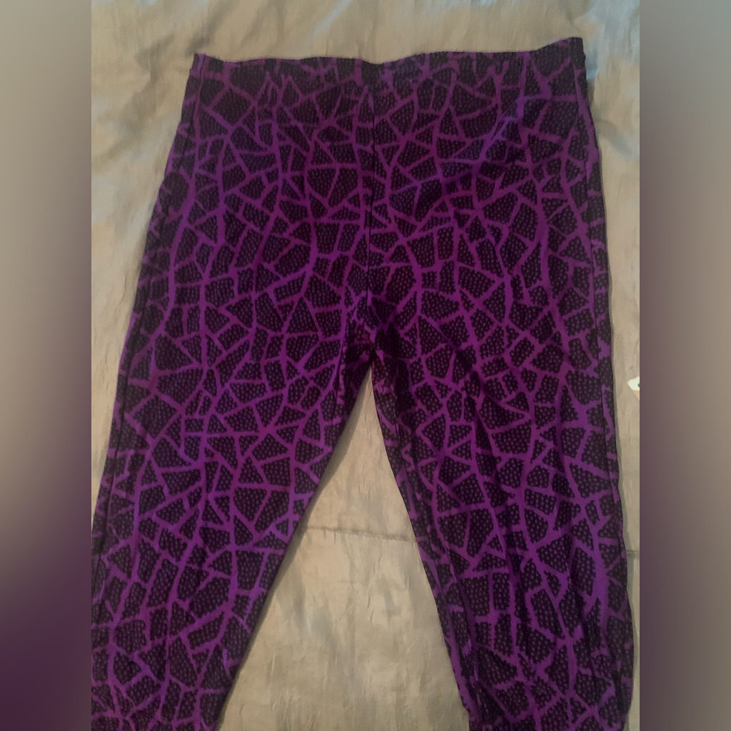 NylonLycra Exercise Pants Size M